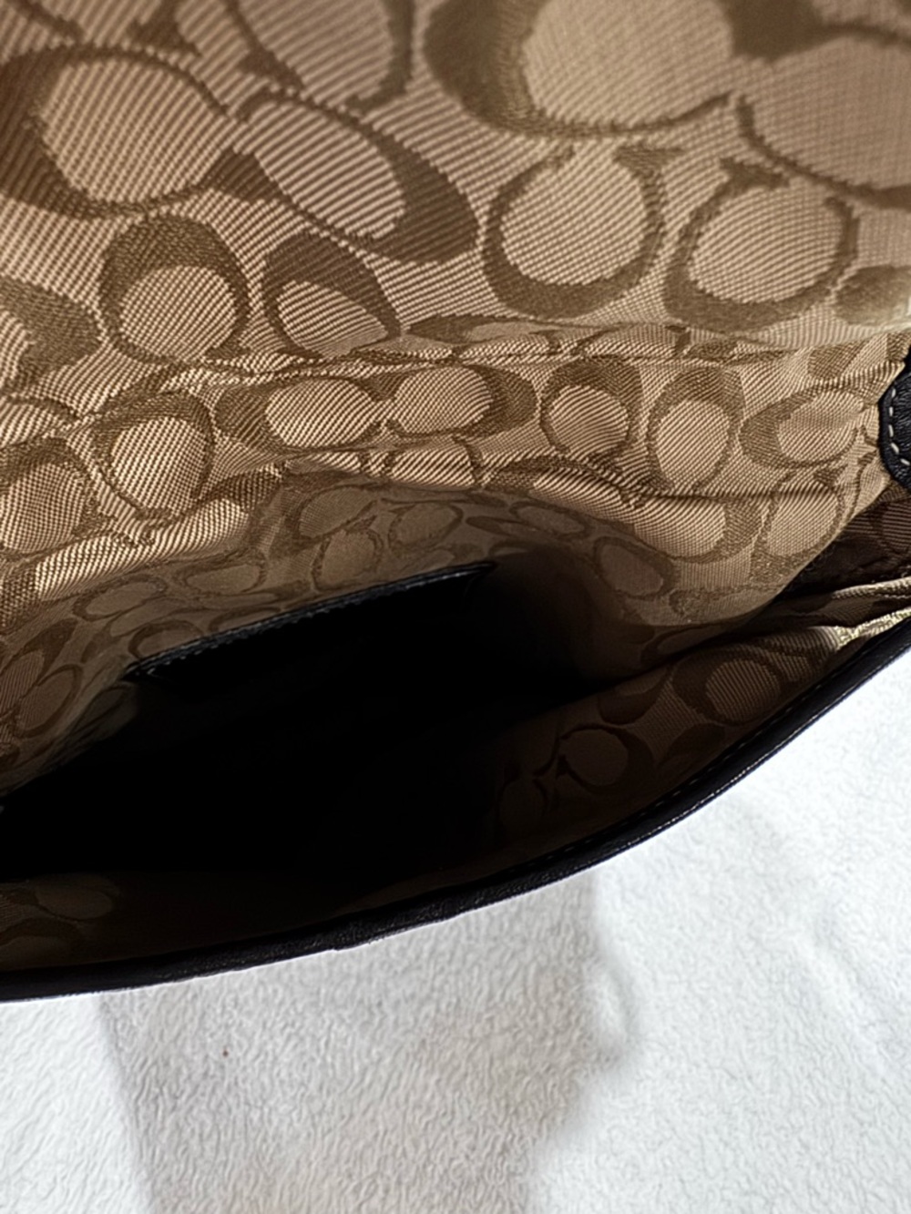 Coach Black Leather Crossbody Bag Flap Buckle Legacy Style Adjustable Strap - Picture 7 of 15